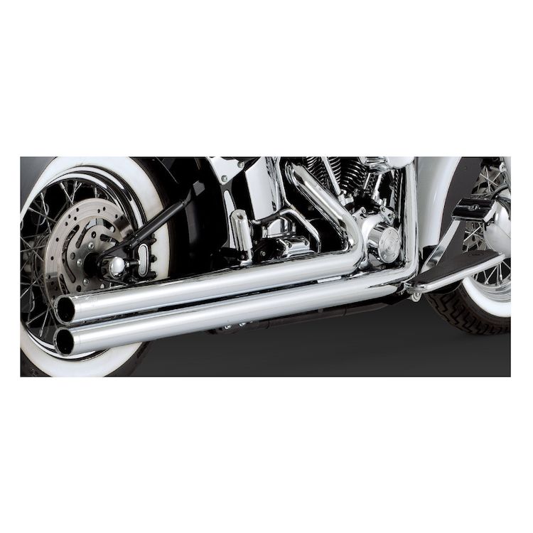 Vance & Hines Big Shots Long Exhaust For Harley Softail