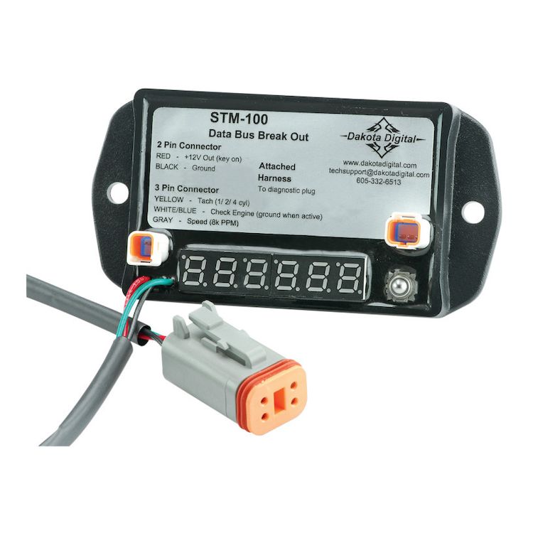 Dakota Digital Aftermarket Speedometer / Tachometer Interface For Harley J1850 Motorcycles
