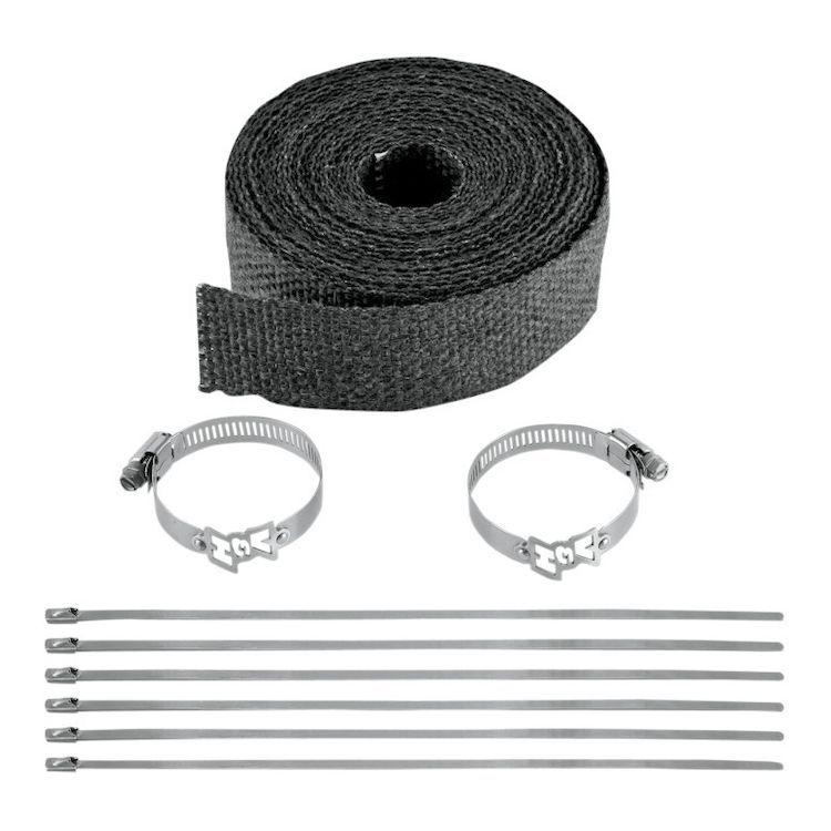 Vance & Hines Black Exhaust Header Wrap 