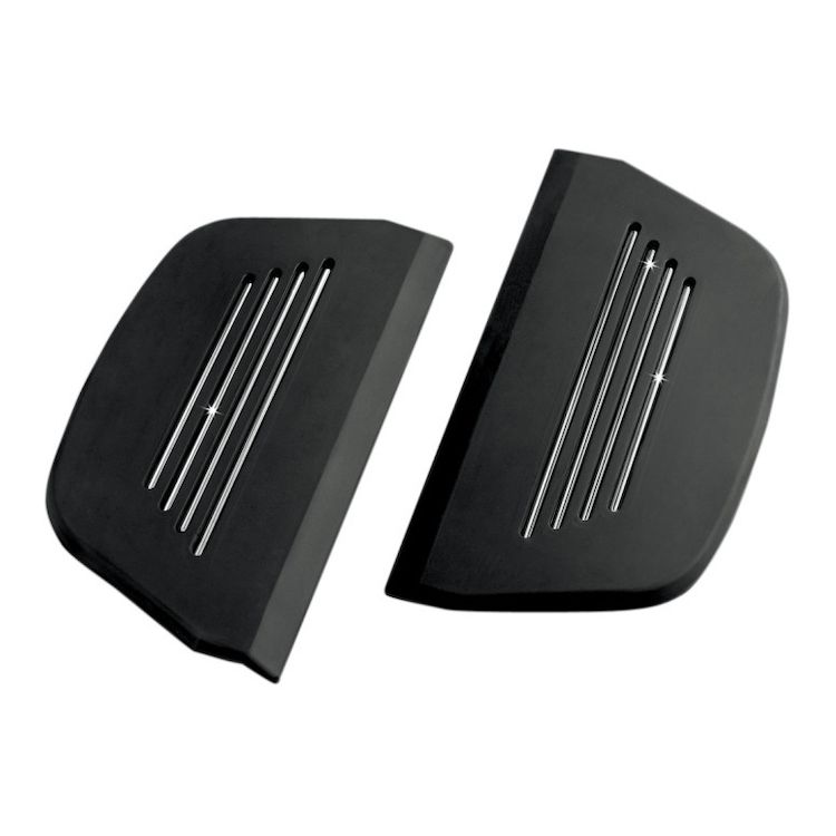 Kuryakyn Premium Passenger D-Shaped Floorboard Inserts For Harley 1986-2025