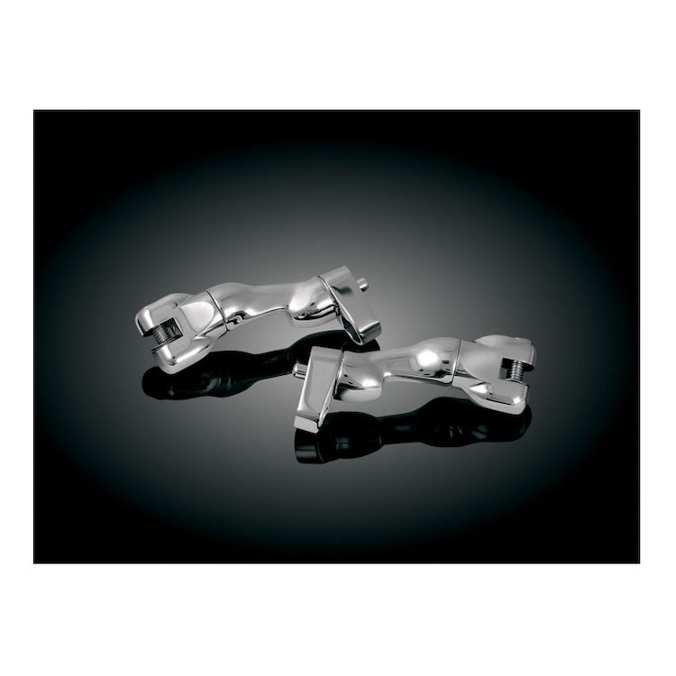 Kuryakyn Adjustable Passenger Peg Mounts For Harley Touring 1993-2026