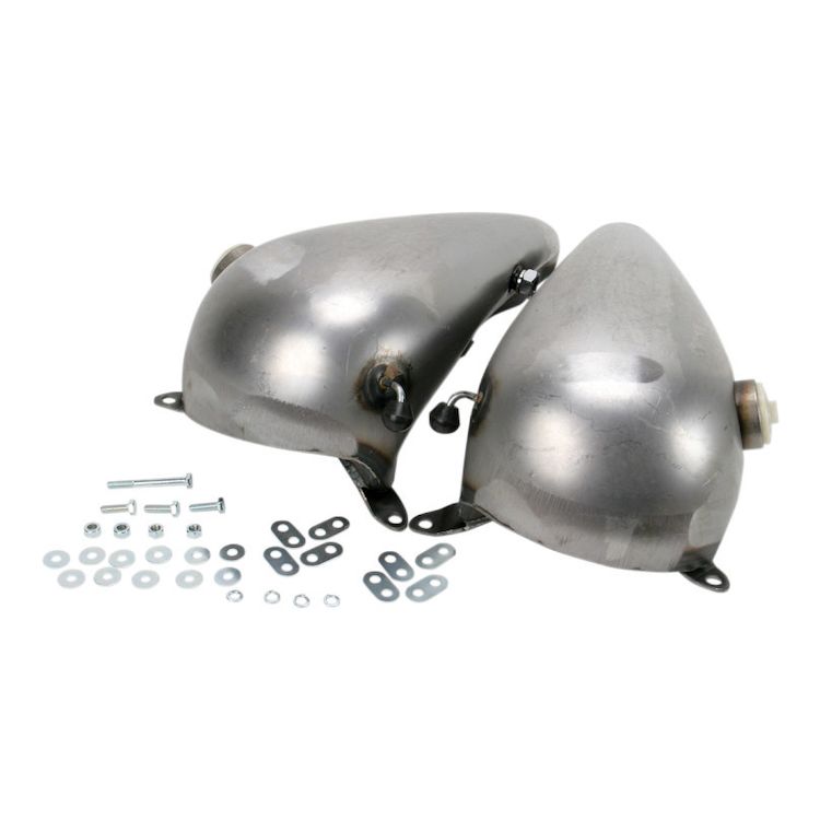 Drag Specialties 3 1/2 Gallon Fat Bob Fuel Tanks For Harley Big Twin 1948-1984