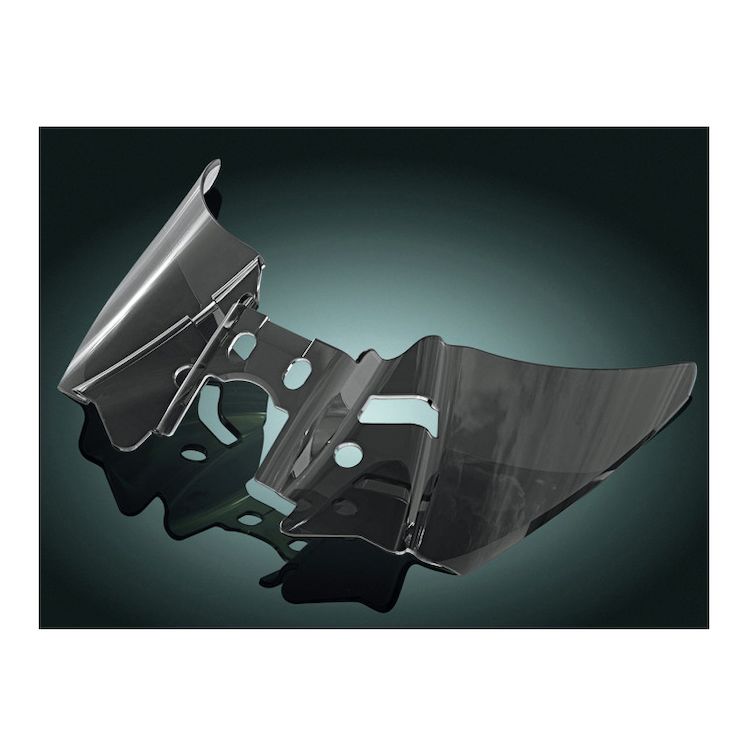 Kuryakyn Saddle Shield Heat Deflectors For Harley Dyna 1999-2017