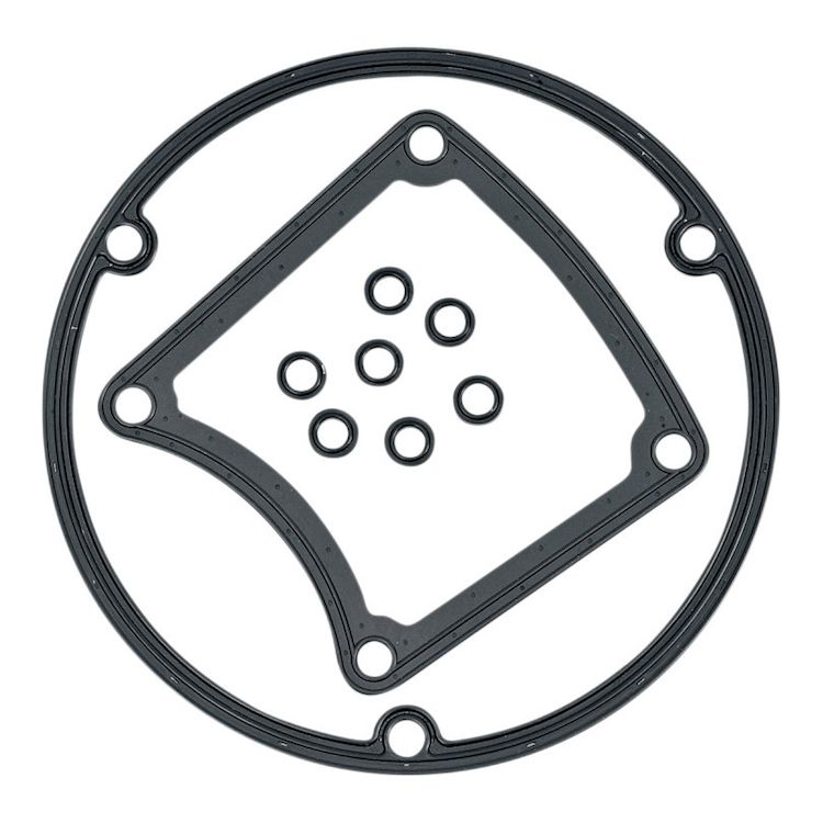 James Gasket Derby And Inspection Cover Kit For Harley FLT / FXR 1985-1998