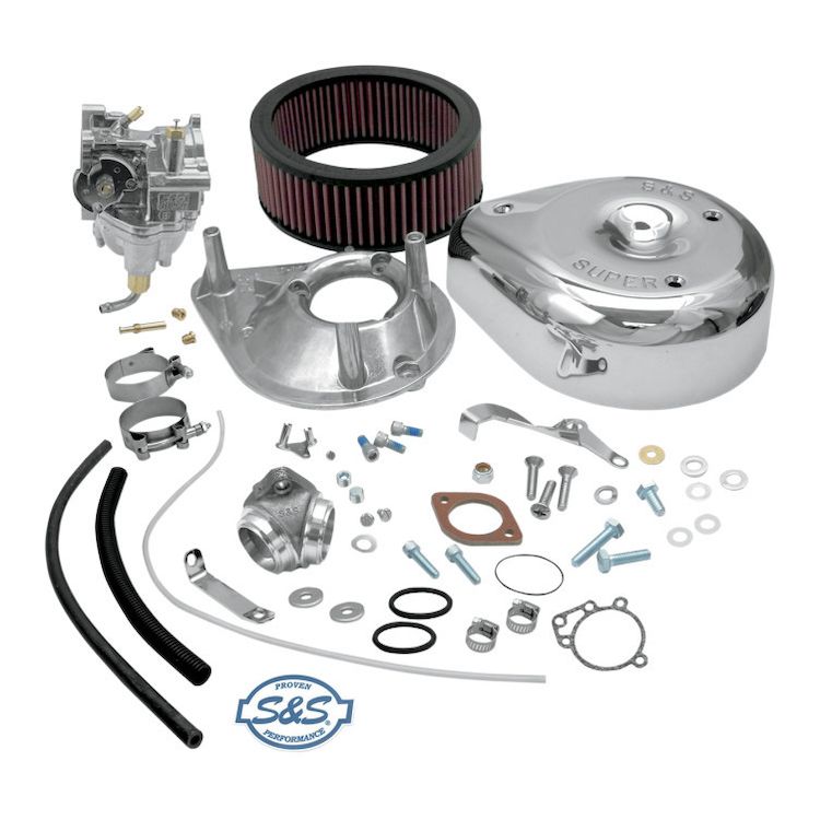 S&S Cycle Super E Carburetor Kit For Harley Shovelhead 1979-1984