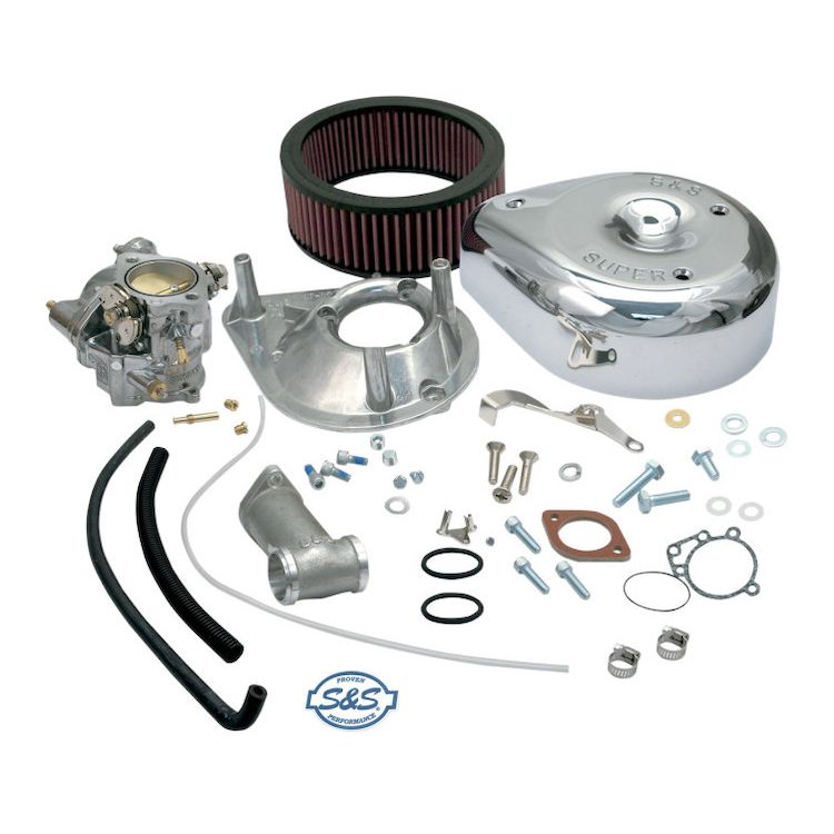 S&S Cycle Super E Carburetor Kit For Harley Panhead 1955-1965
