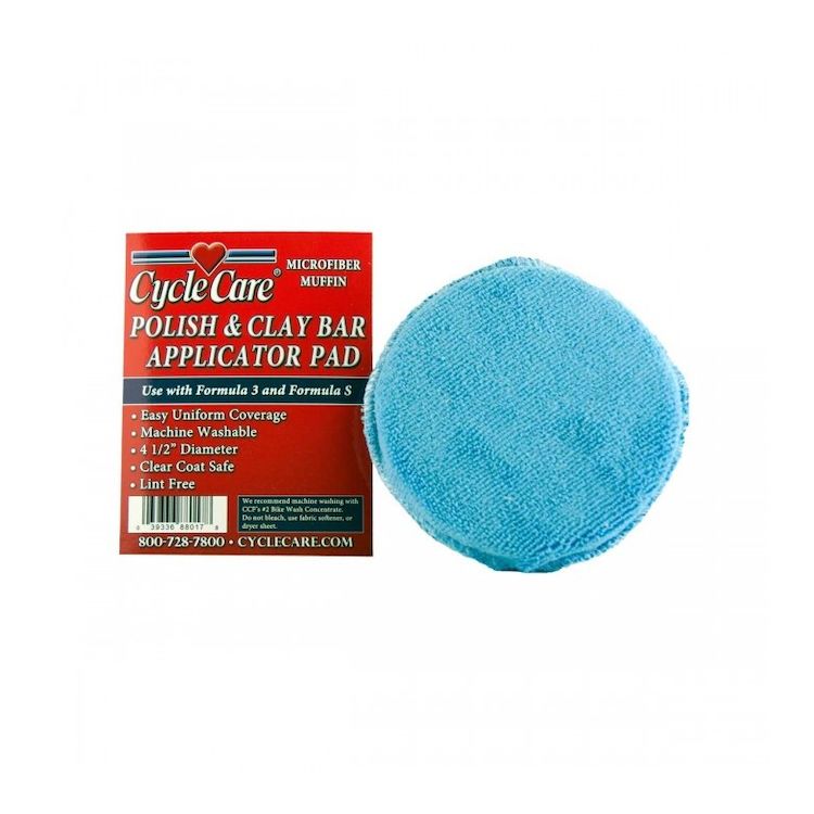 Cycle Care Polish And Clay Bar Applicator Pad