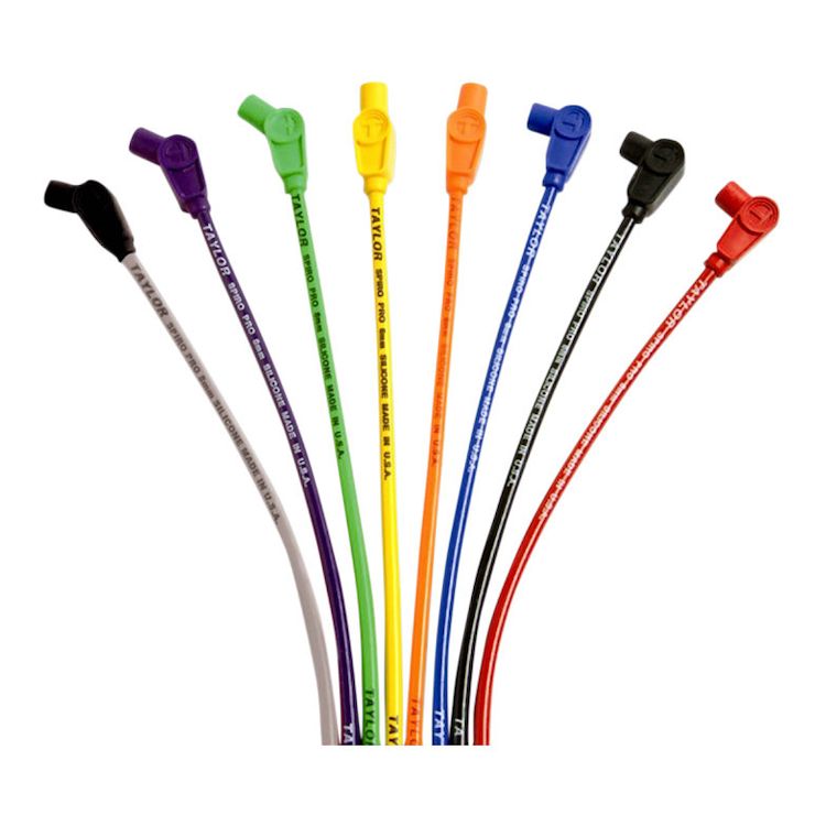 Sumax 8mm Spark Plug Wires For Harley FXR 1984-1999