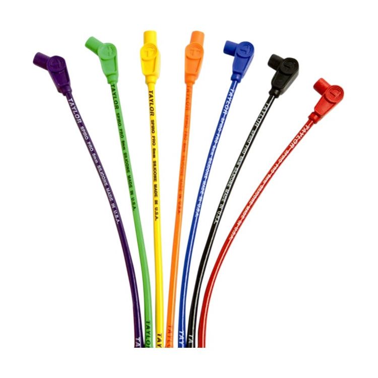 Sumax 8mm Build-Your-Own Spark Plug Wires For Harley