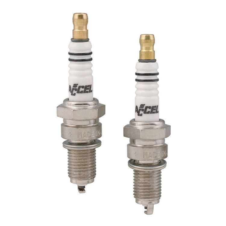 Accel U-Groove Spark Plugs For Harley Big Twin / Sportster 1986-2022