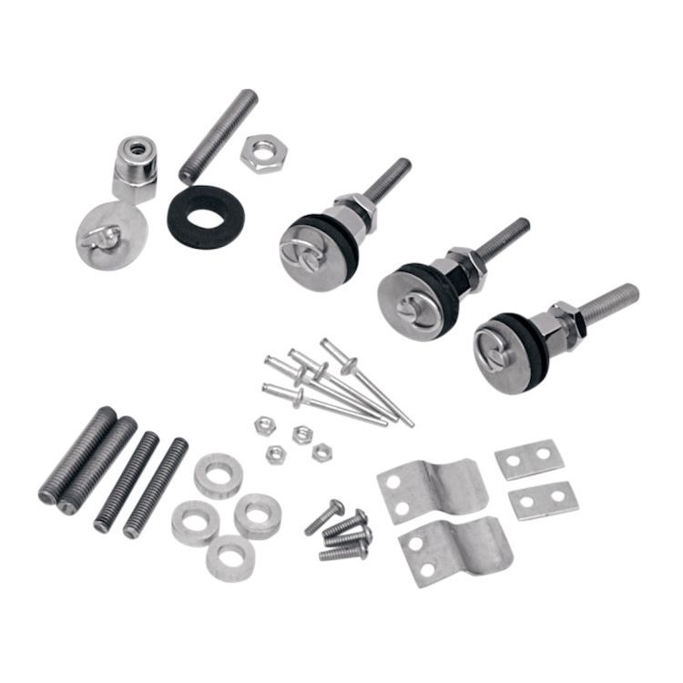 Saddlemen S4 Quick Disconnect Docking Post & Fastener Kit For Harley Sportster 1994-2019