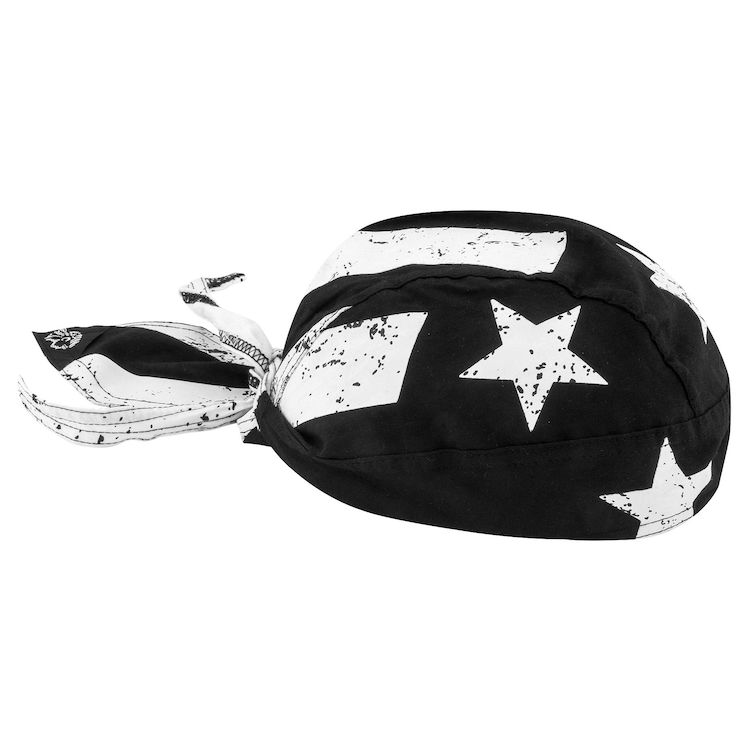 Black/White Vintage American Flag