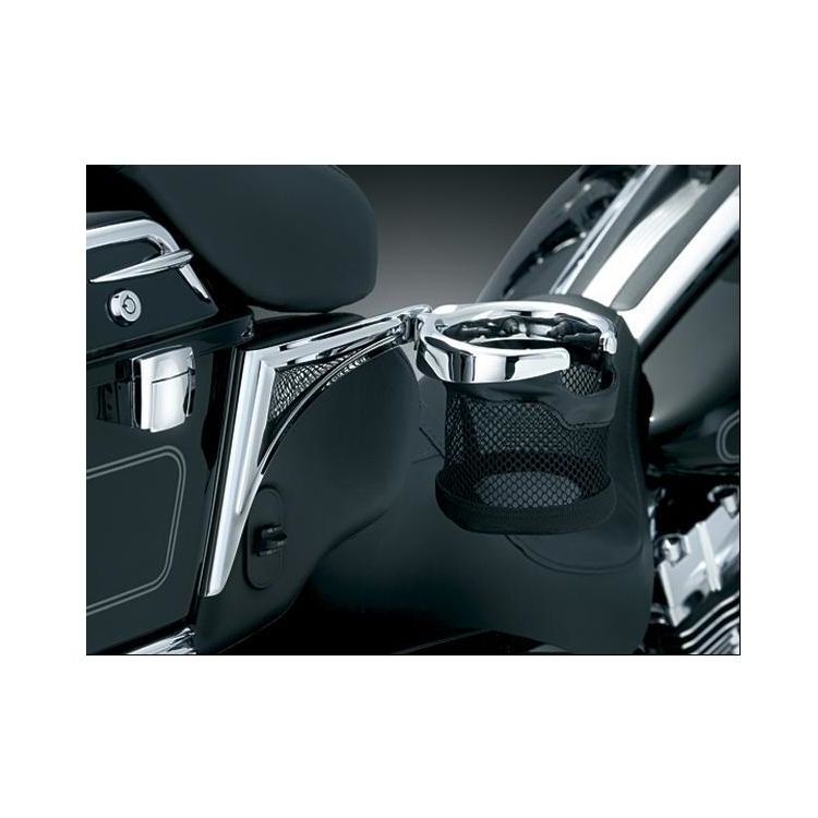Kuryakyn Passenger Drink Holder For Harley Touring / Trike 2014-2025