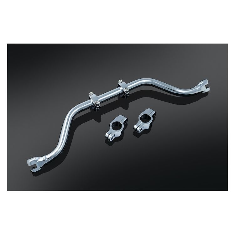 Kuryakyn Adjustable Highway Peg Mustache Bar For Harley Softail 1986-2017