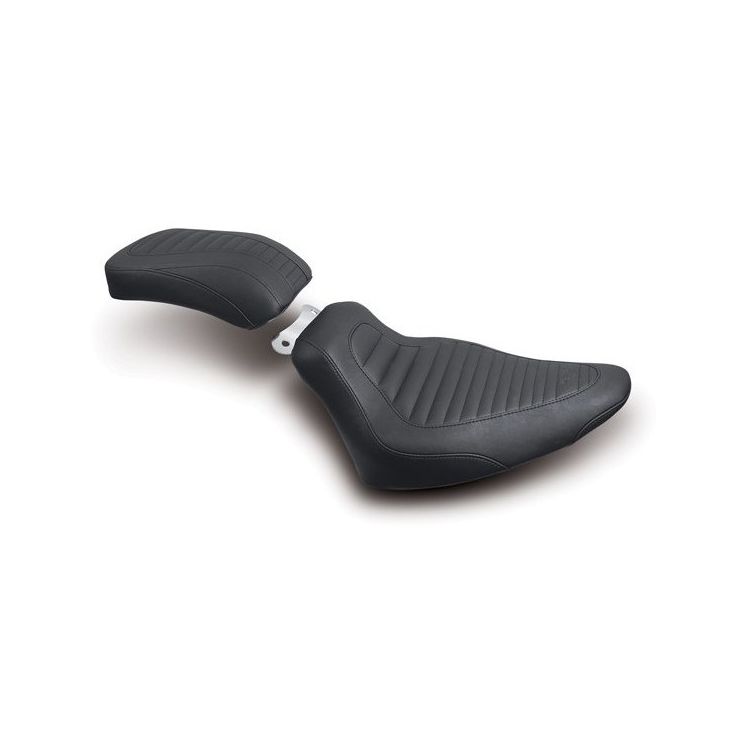 Mustang Tripper Solo / Passenger Seats For Harley Softail 2000-2017