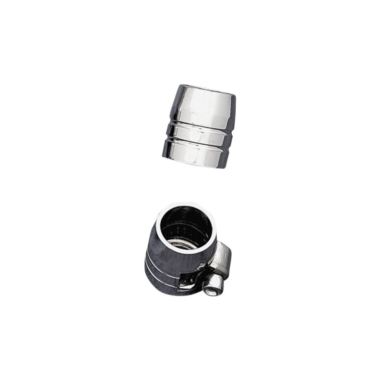 Drag Specialties Chrome Hose Clamps