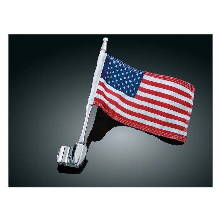 Kuryakyn Antenna Mount With Flag For Honda GoldWing GL1800 2001-2015