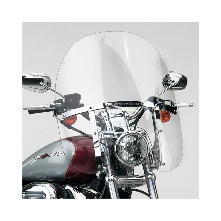 National Cycle SwitchBlade 2-Up Windshield For Harley Dyna / Sportster 1988-2021