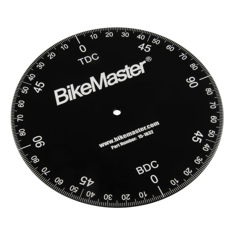BikeMaster Aluminum Timing Degree Wheel