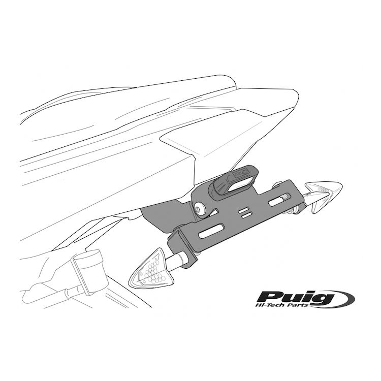 Puig Fender Eliminator Kit Ducati Monster 821 2015-2017