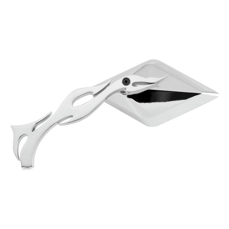 BikeMaster Diamond Flame Stem Mirrors