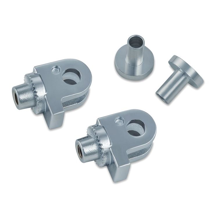 Kuryakyn Front / Rear Splined Foot Peg Adapters Triumph