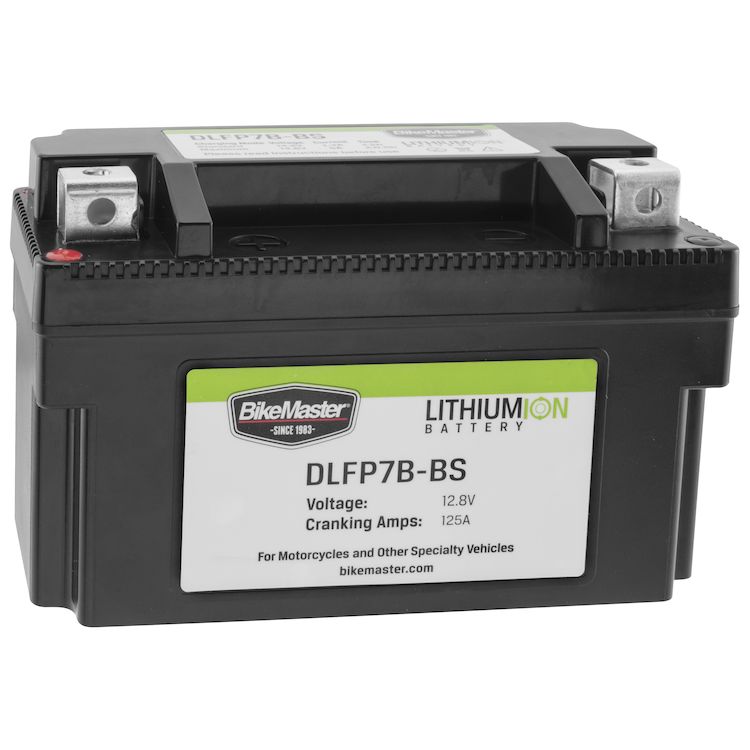 BikeMaster Lithium Ion Battery DLFP-7B-BS