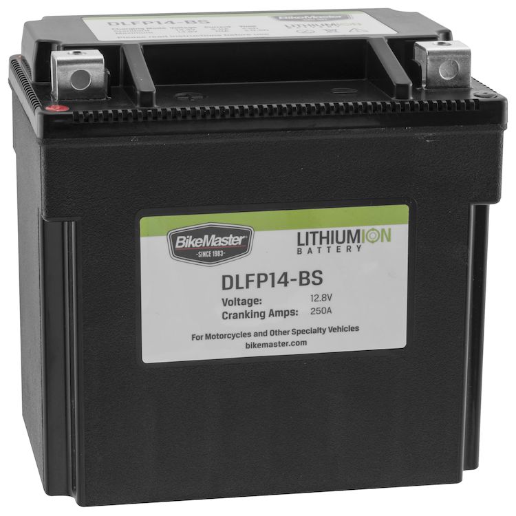 BikeMaster Lithium Ion Battery DLFP-14-BS