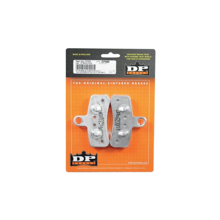 DP Brakes Sintered Front Brake Pads For Harley Softail / Dyna 2008-2017