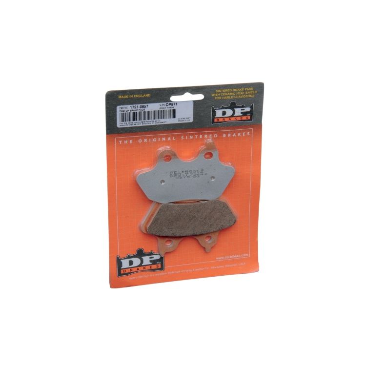 DP Brakes Sintered Rear Brake Pads For Harley Softail 2006-2007