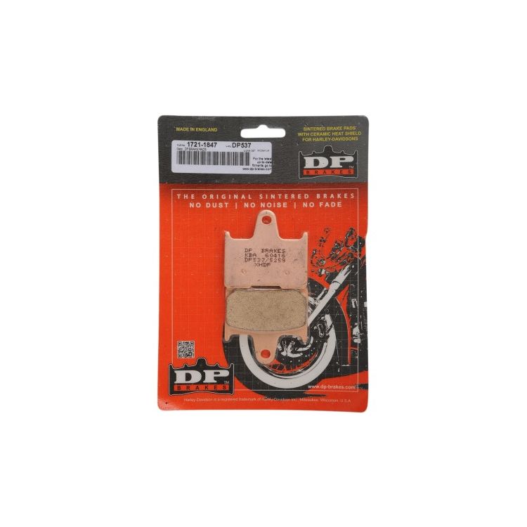 DP Brakes Sintered Rear Brake Pads For Harley Sportster 2014-2022