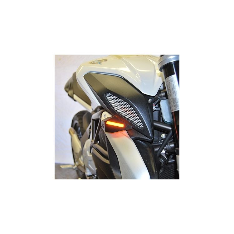 New Rage Cycles LED Front Turn Signals MV Agusta Brutale 675 / 800 / Dragster 2013-2015