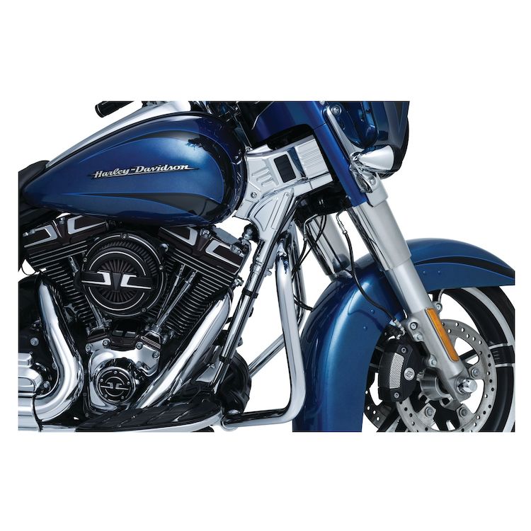 Kuryakyn Deluxe Neck Covers For Harley Touring 2014-2025