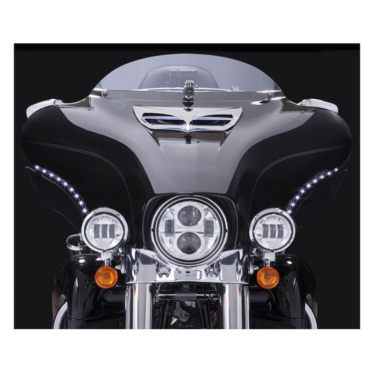 Ciro Bat Blades LED Fairing Accent Lights For Harley Touring