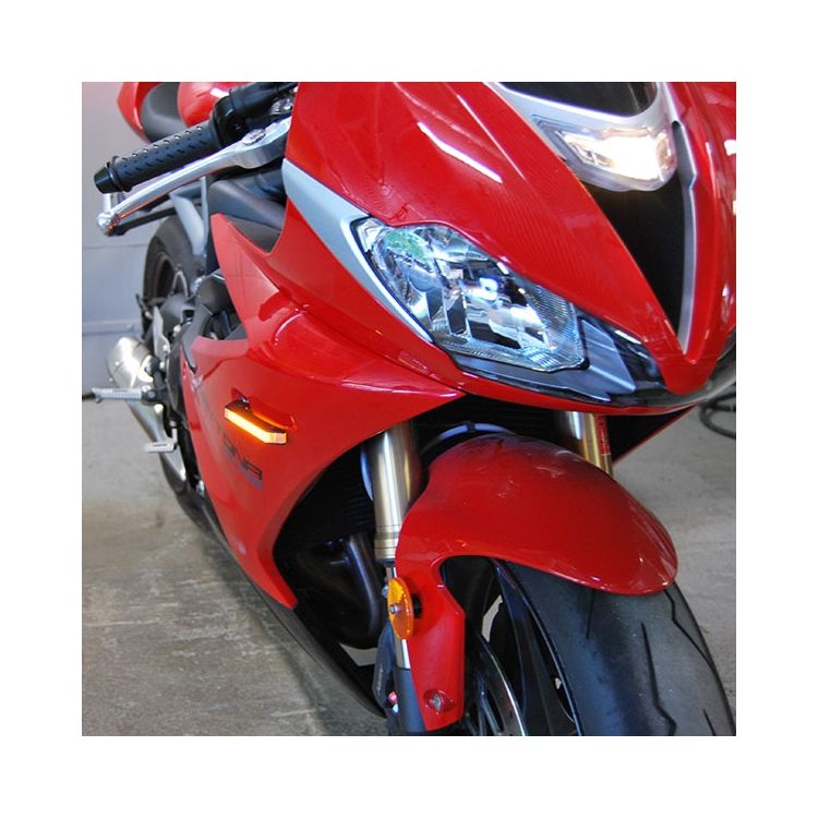 New Rage Cycles LED Front Turn Signals Triumph Daytona 675 / R 2013-2019