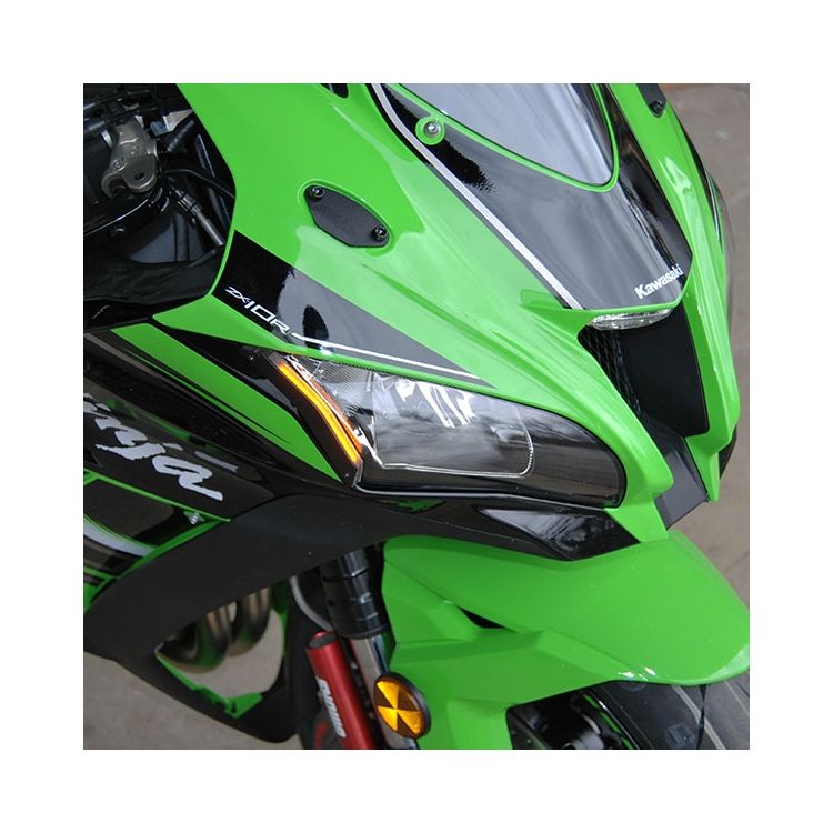 New Rage Cycles LED Front Turn Signals Kawasaki ZX10R 2016-2020