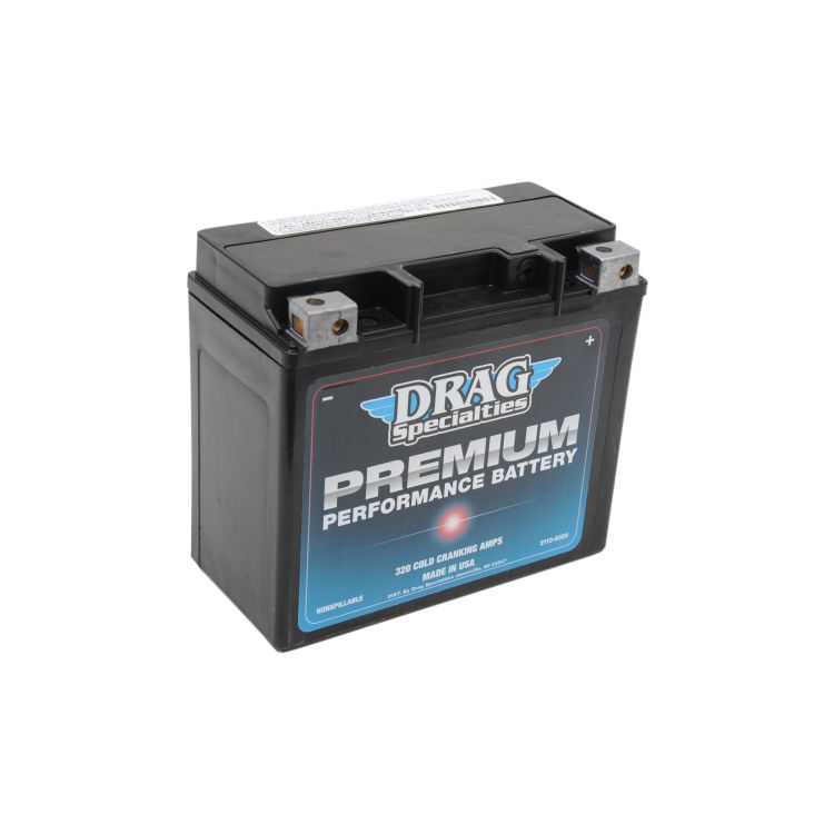 Drag Specialties GYZ20HL Premium Performance AGM Battery For Harley 1991-2026