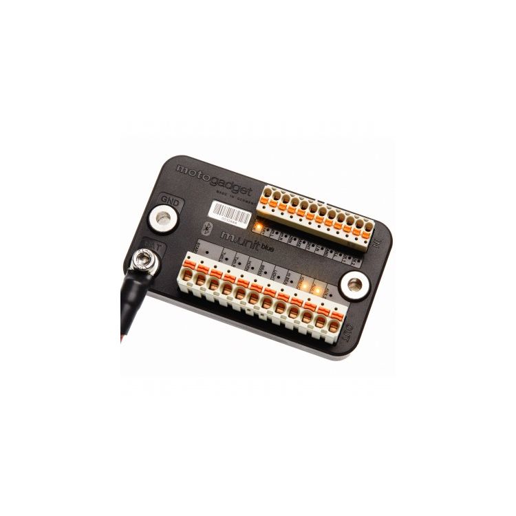 Motogadget mo-Unit Blue Digital Control And Fuse Box