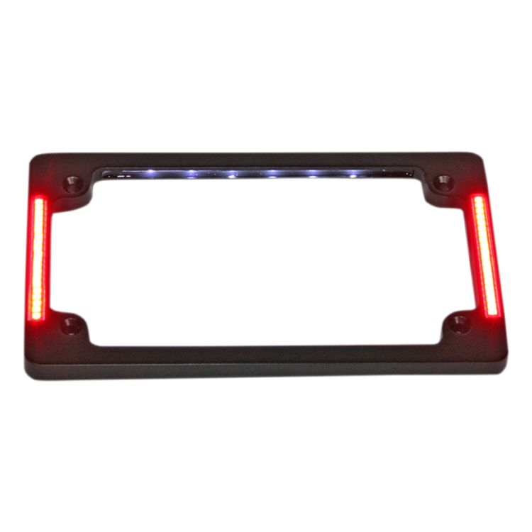 Custom Dynamics LED All-In-One Tri-Horizontal License Plate Frame
