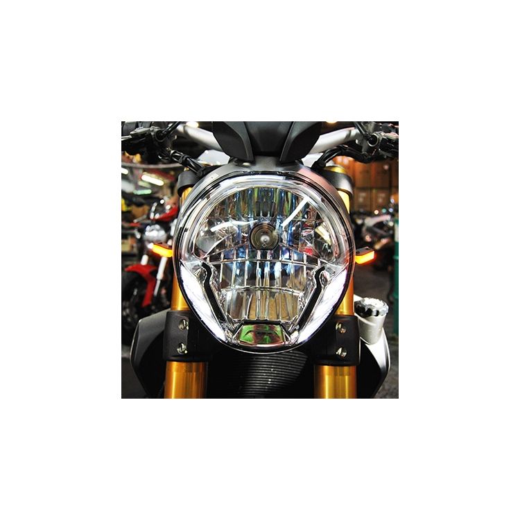 New Rage Cycles LED Front Turn Signals Ducati Monster 1200 R 2016-2019
