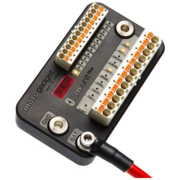 Motogadget mo-Unit Basic Digital Control And Fuse Box