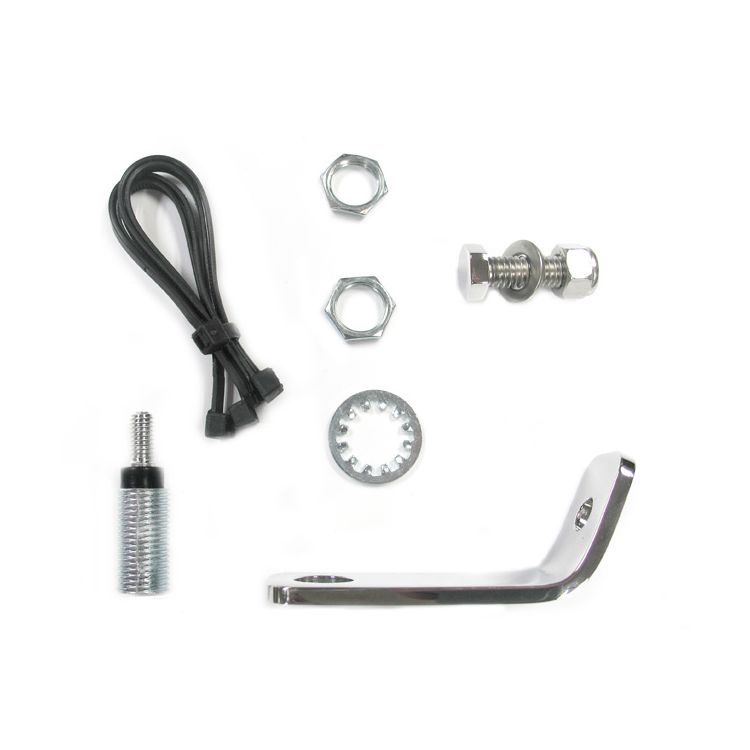 Pingel Radio Antenna Low Relocation Mount Kit For Harley Touring 1985-2018