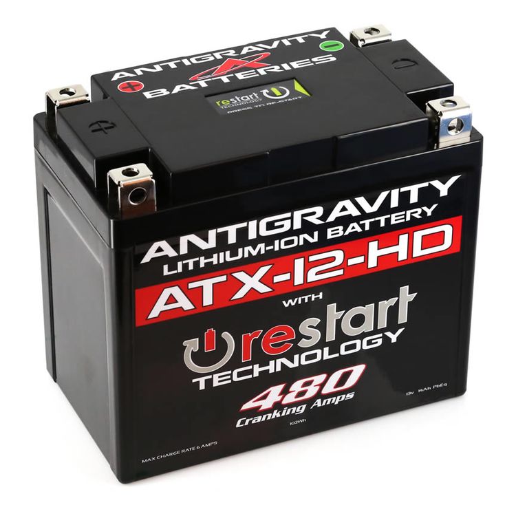Antigravity ATX-12-HD ReStart 480CA Lithium Ion Battery