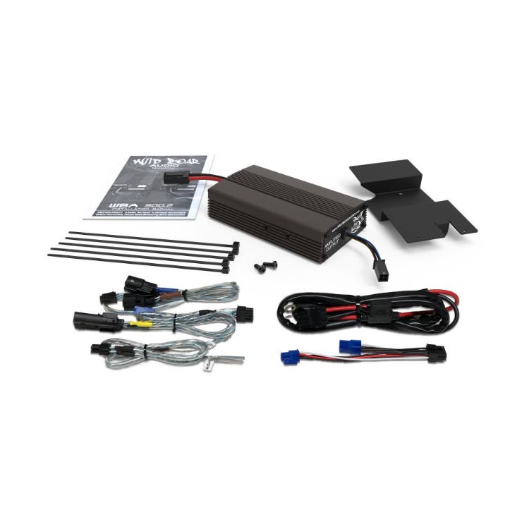 Wild Boar By Hogtunes 300 Watt Amplifier Kit For Harley Touring 2014-2025