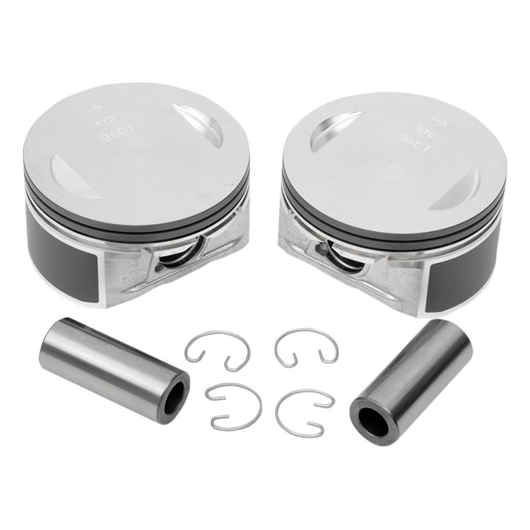 Drag Specialties Replacement Pistons For Harley Twin Cam 96" 2007-2013