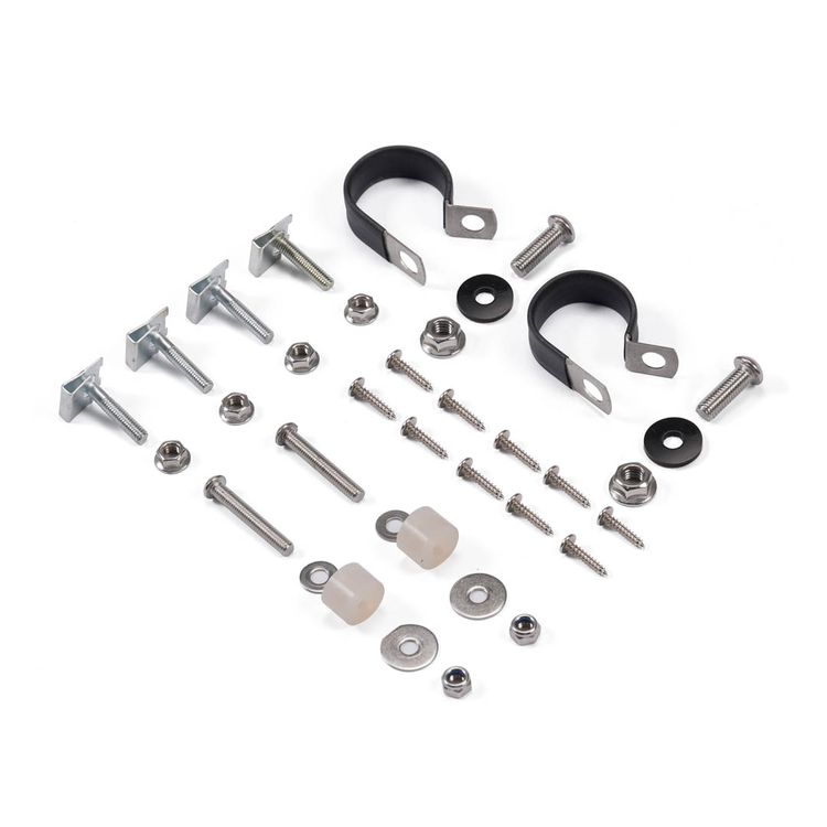 HogWorkz Lower Vented Fairing Hardware Mounting Kit For Harley Touring 1983-2025