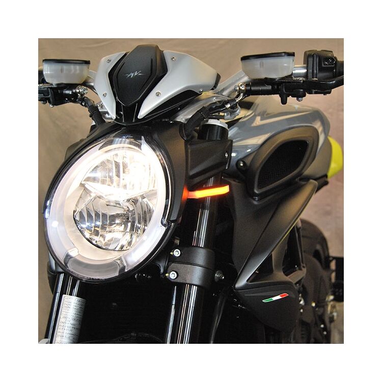 New Rage Cycles LED Front Turn Signals MV Agusta Dragster 800 / RR 2019-2020