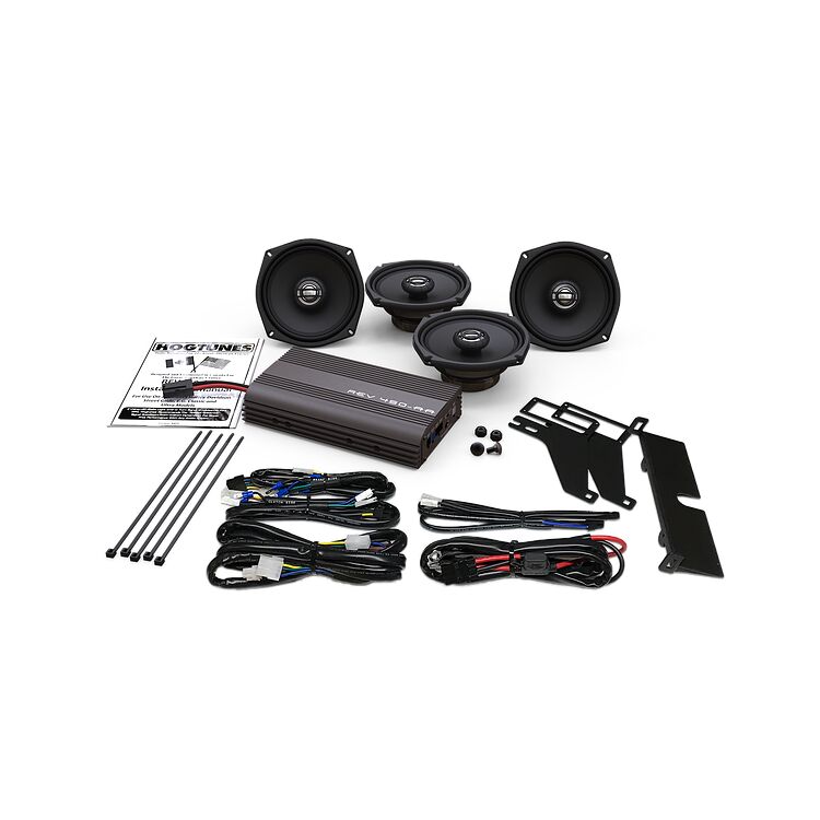Hogtunes 450 Big Ultra Stereo Upgrade Kit For Harley Touring 2000-2013
