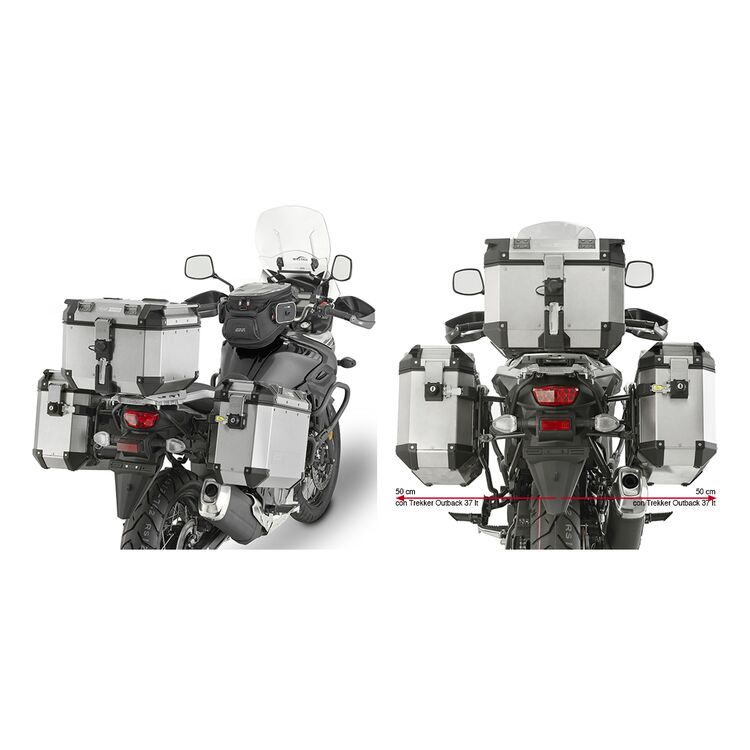 Givi PL3112CAM Side Case Racks Suzuki V-Strom 650 / 650XT 2017-2025