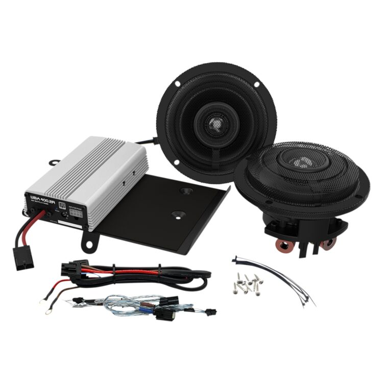 Wild Boar By Hogtunes 6.5" Speakers & 400 Watt Amp Kit For Harley Touring 2014-2025